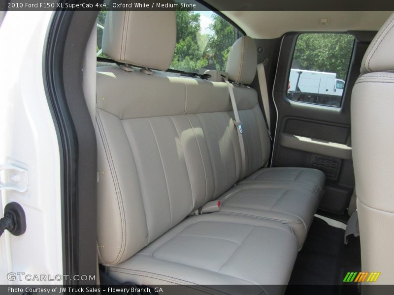Oxford White / Medium Stone 2010 Ford F150 XL SuperCab 4x4