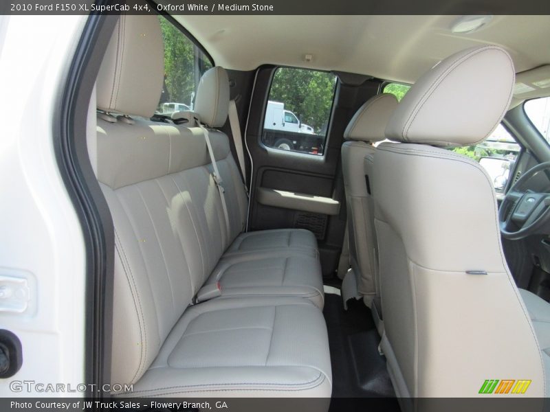 Oxford White / Medium Stone 2010 Ford F150 XL SuperCab 4x4