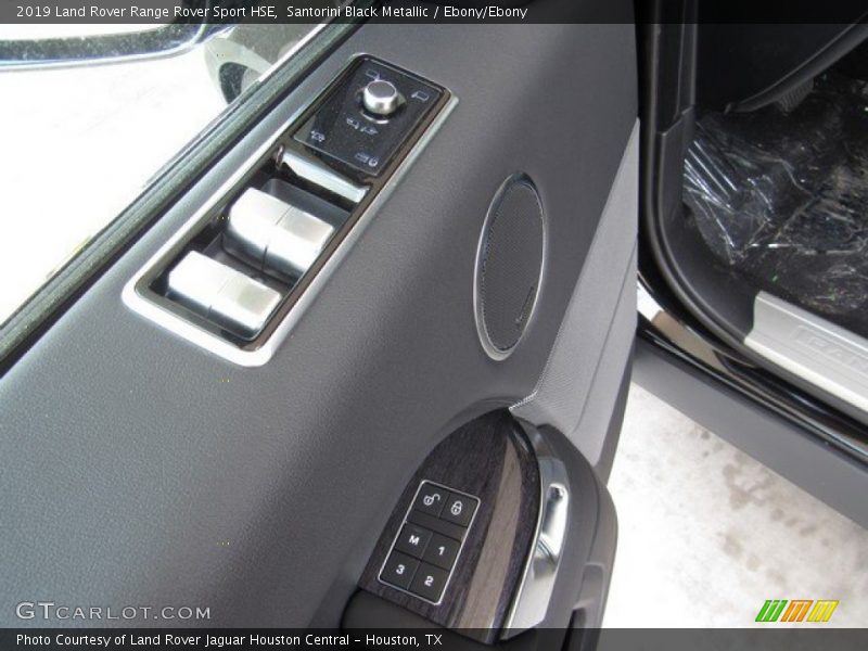 Santorini Black Metallic / Ebony/Ebony 2019 Land Rover Range Rover Sport HSE