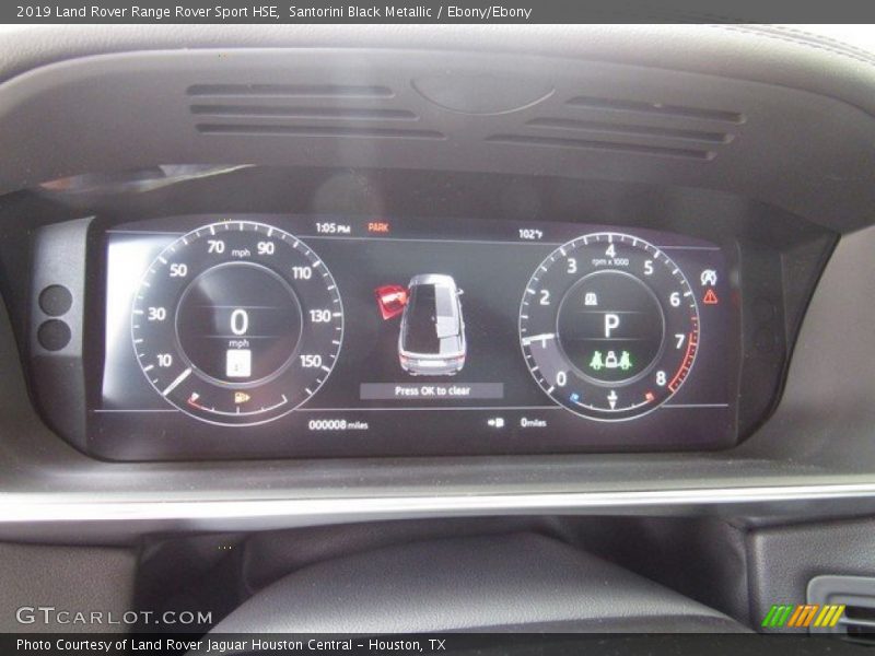  2019 Range Rover Sport HSE HSE Gauges