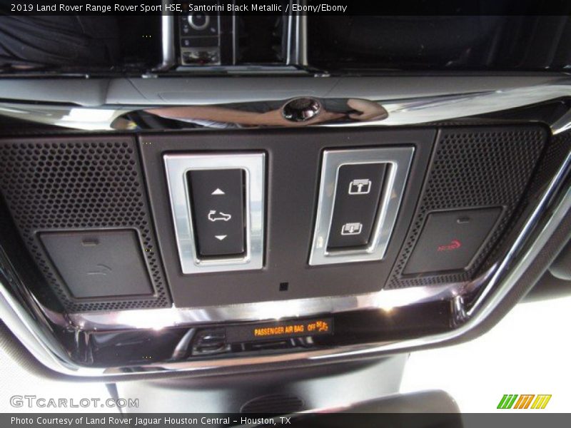 Santorini Black Metallic / Ebony/Ebony 2019 Land Rover Range Rover Sport HSE