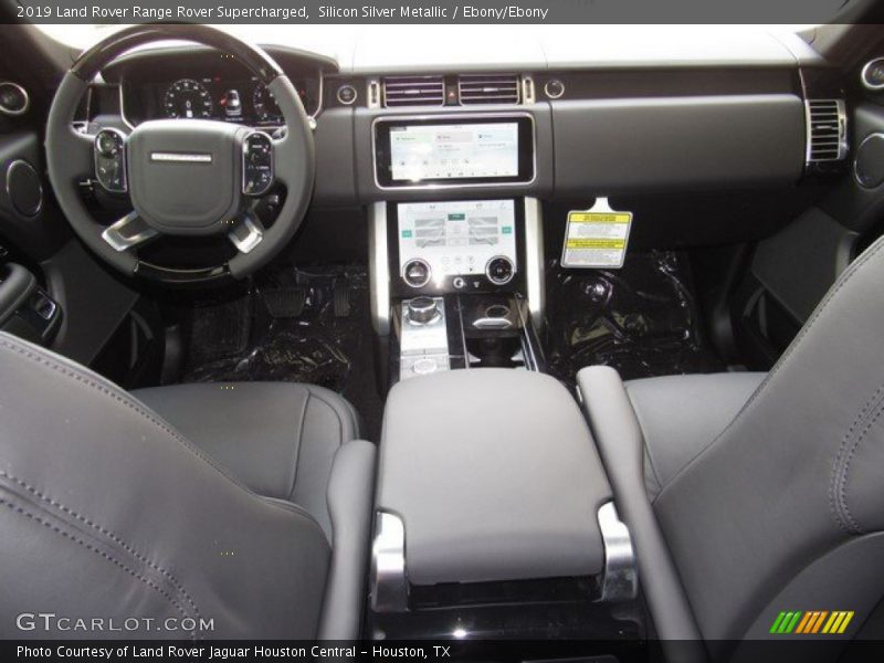 Silicon Silver Metallic / Ebony/Ebony 2019 Land Rover Range Rover Supercharged