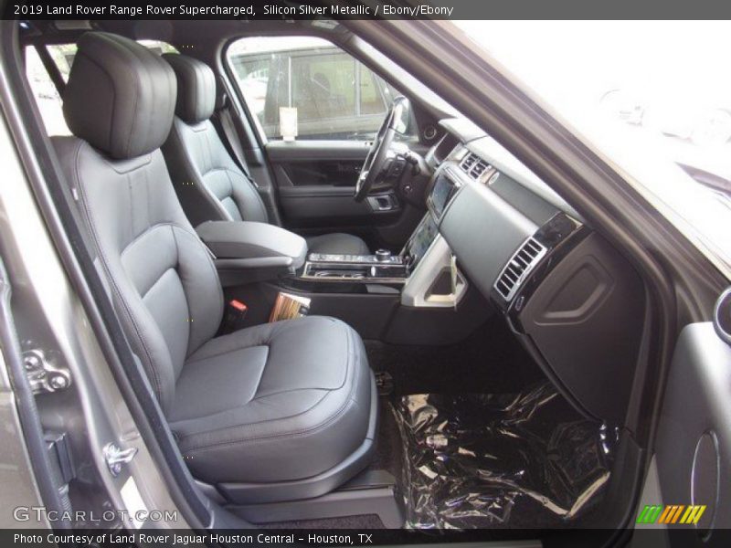 Silicon Silver Metallic / Ebony/Ebony 2019 Land Rover Range Rover Supercharged