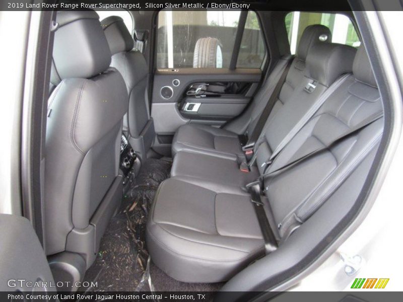 Silicon Silver Metallic / Ebony/Ebony 2019 Land Rover Range Rover Supercharged