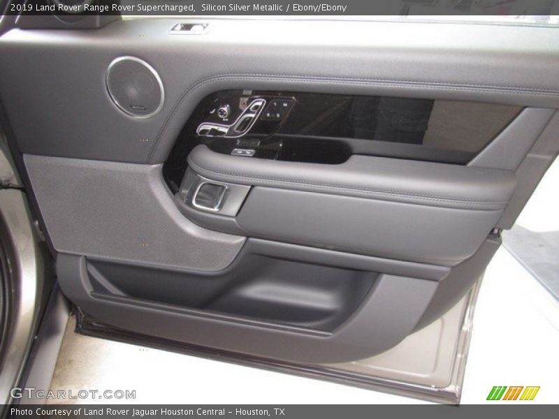 Silicon Silver Metallic / Ebony/Ebony 2019 Land Rover Range Rover Supercharged