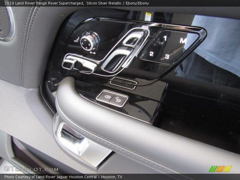 Silicon Silver Metallic / Ebony/Ebony 2019 Land Rover Range Rover Supercharged