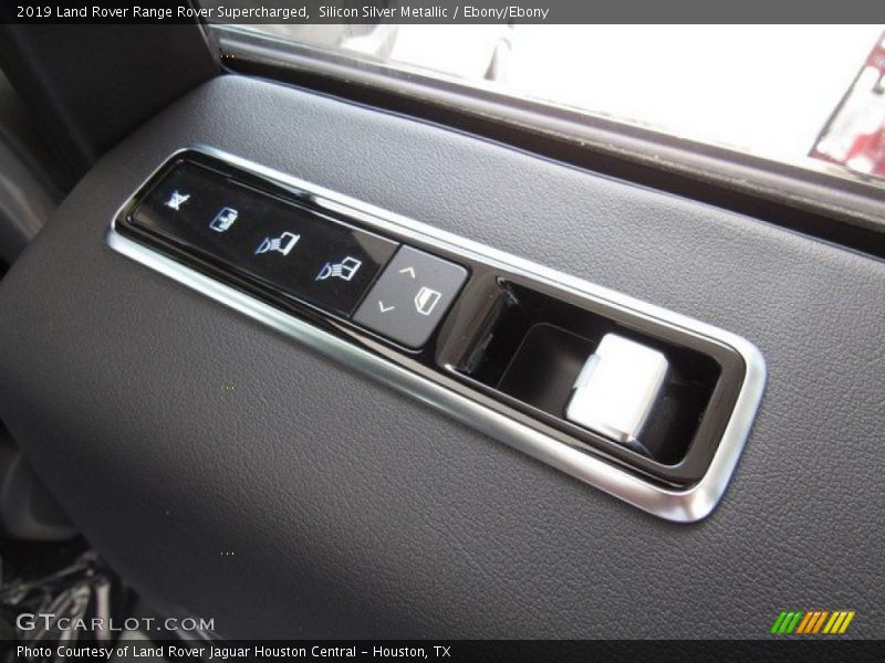 Silicon Silver Metallic / Ebony/Ebony 2019 Land Rover Range Rover Supercharged