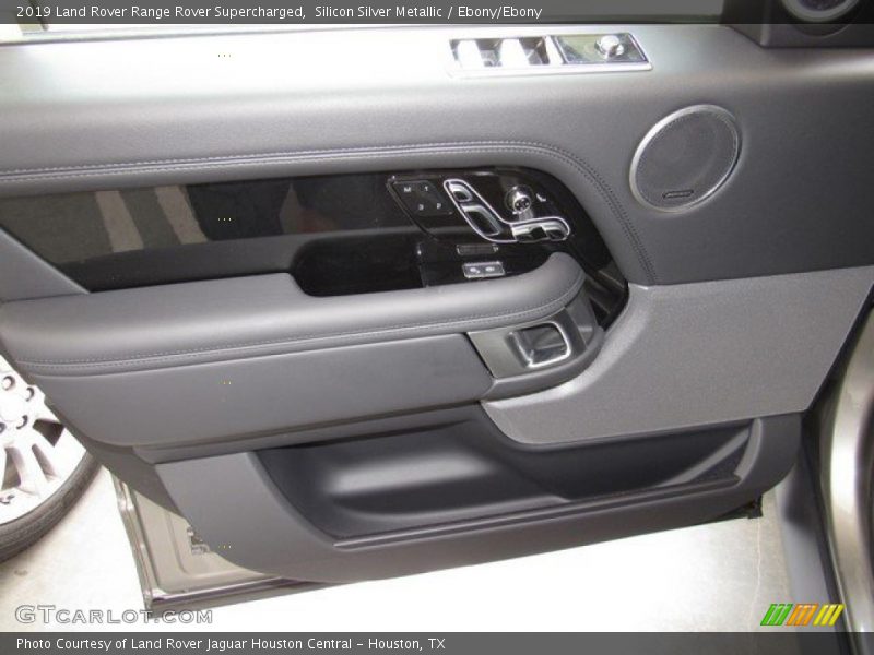 Silicon Silver Metallic / Ebony/Ebony 2019 Land Rover Range Rover Supercharged