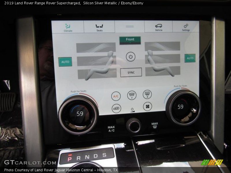 Silicon Silver Metallic / Ebony/Ebony 2019 Land Rover Range Rover Supercharged