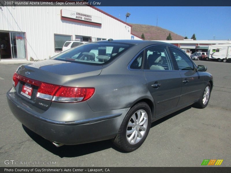 Sage Green Metallic / Gray 2007 Hyundai Azera Limited