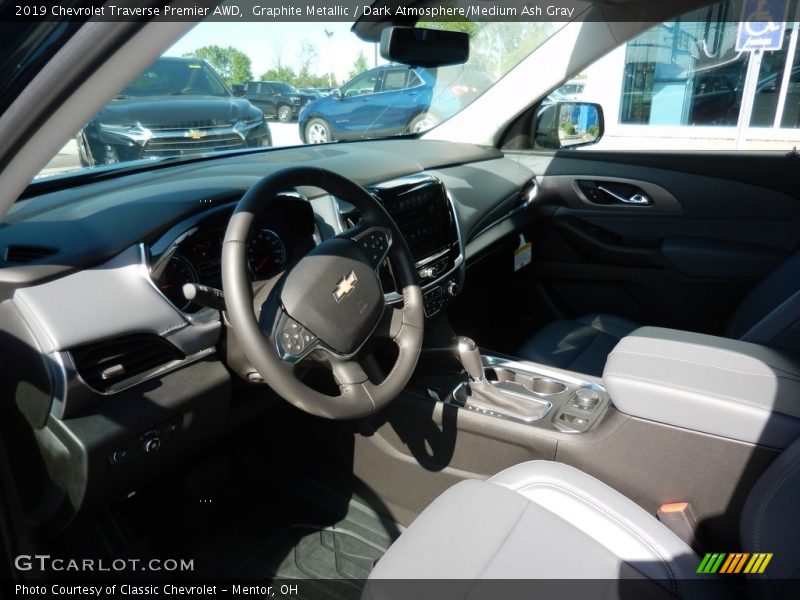 Graphite Metallic / Dark Atmosphere/Medium Ash Gray 2019 Chevrolet Traverse Premier AWD