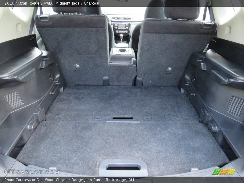 Midnight Jade / Charcoal 2016 Nissan Rogue S AWD