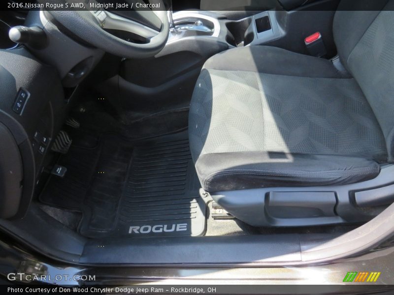 Midnight Jade / Charcoal 2016 Nissan Rogue S AWD