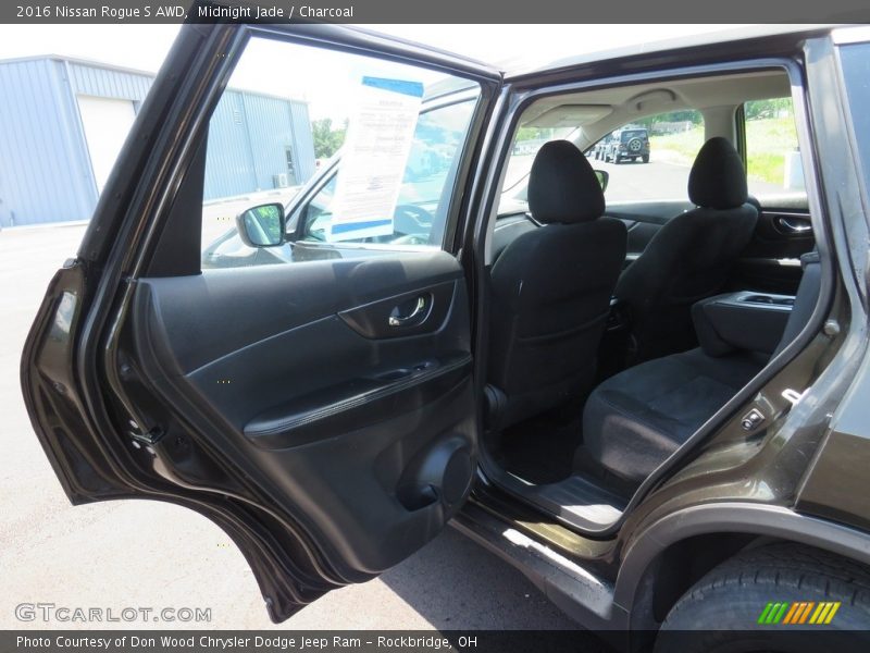 Midnight Jade / Charcoal 2016 Nissan Rogue S AWD