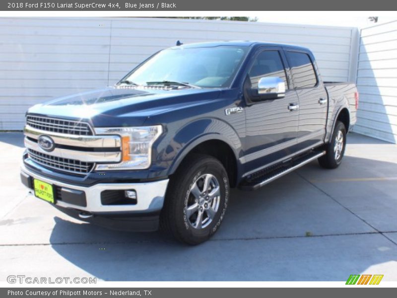 Blue Jeans / Black 2018 Ford F150 Lariat SuperCrew 4x4