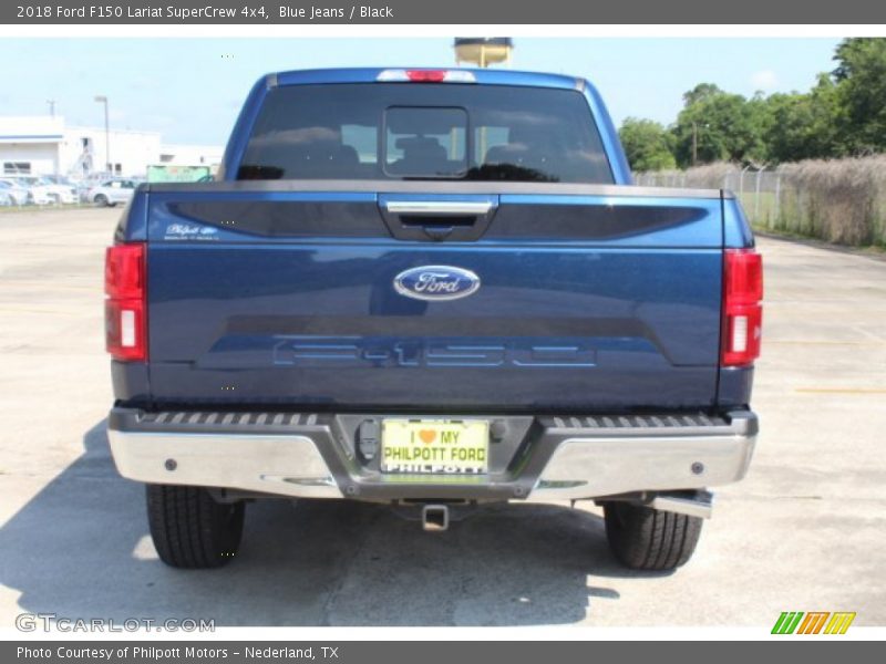 Blue Jeans / Black 2018 Ford F150 Lariat SuperCrew 4x4