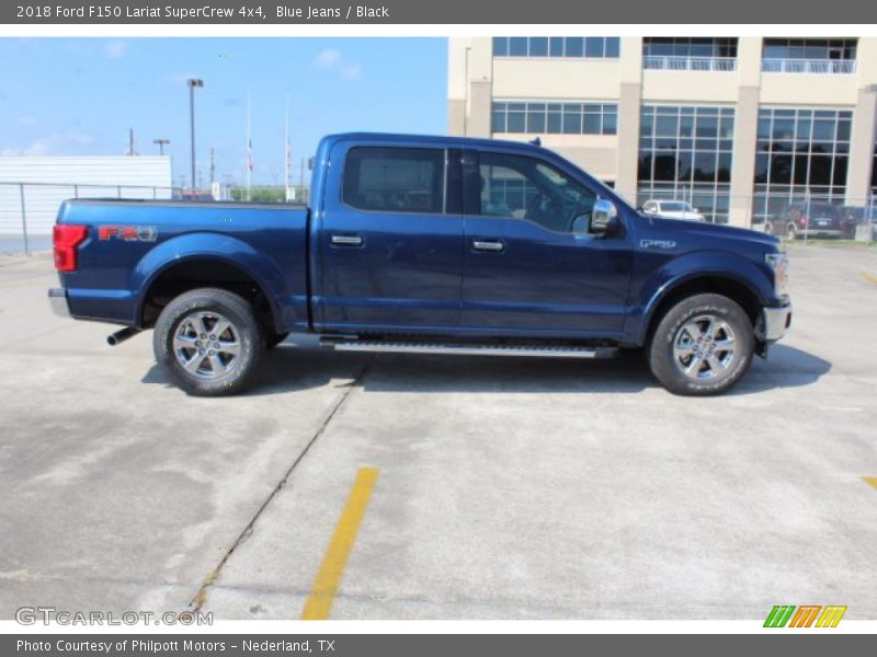 Blue Jeans / Black 2018 Ford F150 Lariat SuperCrew 4x4