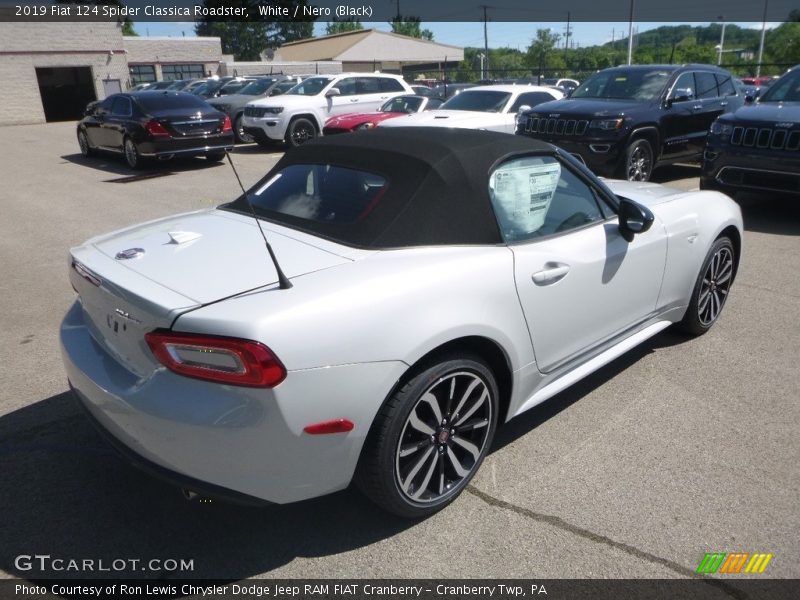 White / Nero (Black) 2019 Fiat 124 Spider Classica Roadster