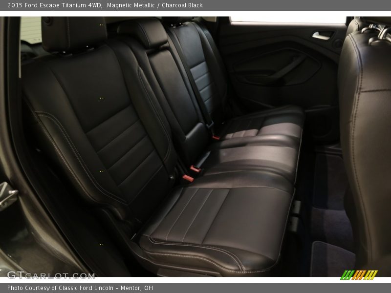 Magnetic Metallic / Charcoal Black 2015 Ford Escape Titanium 4WD