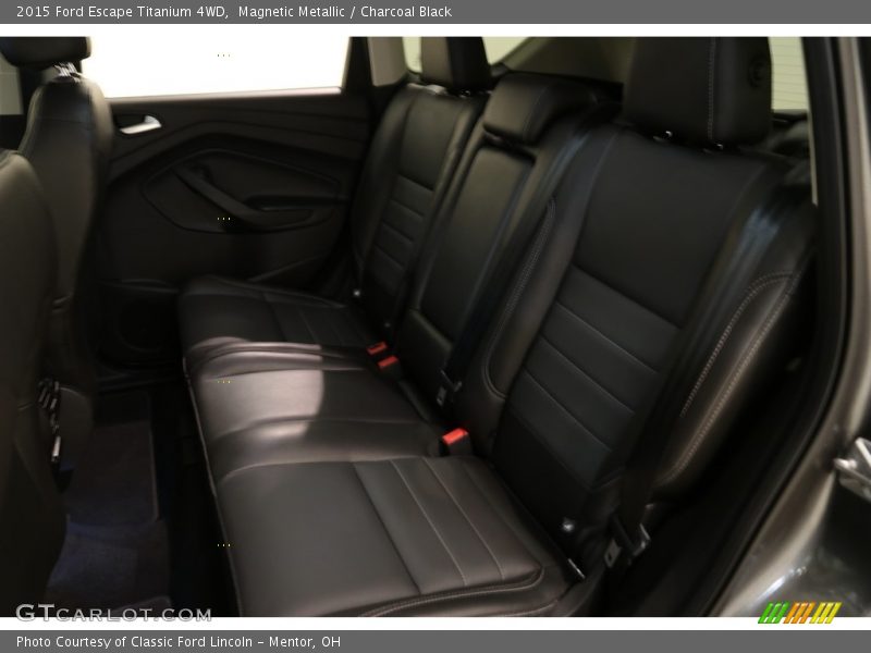 Magnetic Metallic / Charcoal Black 2015 Ford Escape Titanium 4WD