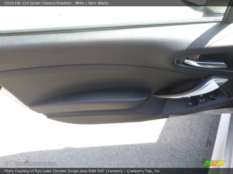 White / Nero (Black) 2019 Fiat 124 Spider Classica Roadster