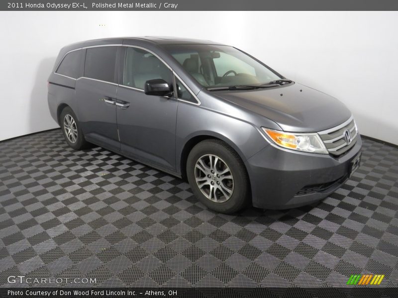 Polished Metal Metallic / Gray 2011 Honda Odyssey EX-L