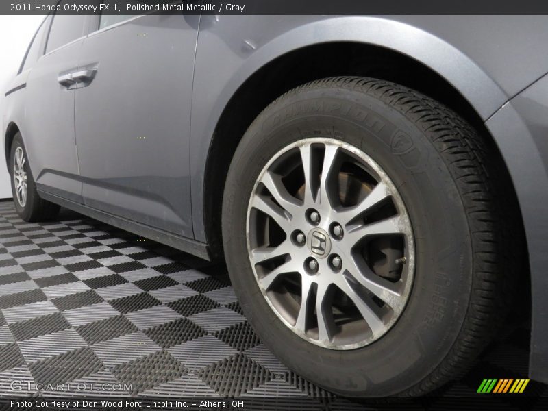 Polished Metal Metallic / Gray 2011 Honda Odyssey EX-L