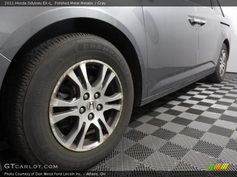 Polished Metal Metallic / Gray 2011 Honda Odyssey EX-L