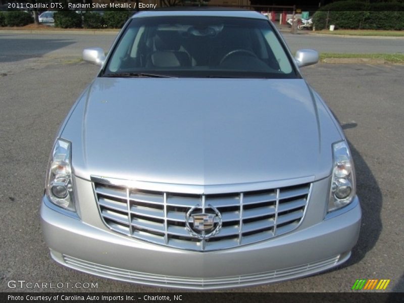 Radiant Silver Metallic / Ebony 2011 Cadillac DTS