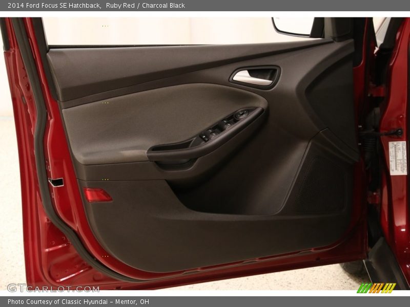 Ruby Red / Charcoal Black 2014 Ford Focus SE Hatchback