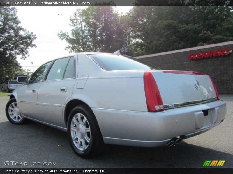 Radiant Silver Metallic / Ebony 2011 Cadillac DTS