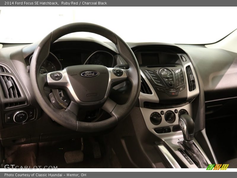 Ruby Red / Charcoal Black 2014 Ford Focus SE Hatchback