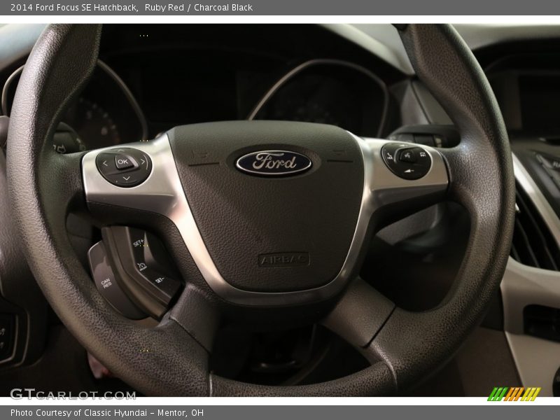 Ruby Red / Charcoal Black 2014 Ford Focus SE Hatchback
