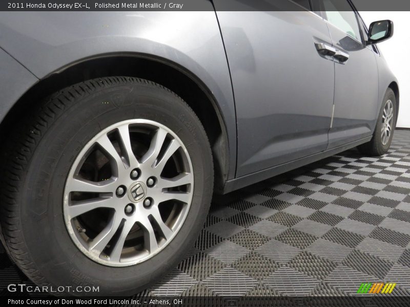 Polished Metal Metallic / Gray 2011 Honda Odyssey EX-L