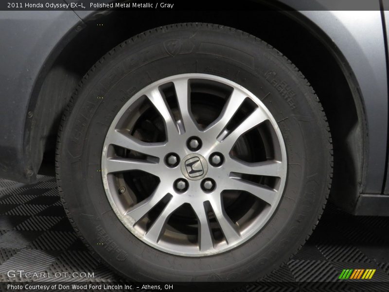 Polished Metal Metallic / Gray 2011 Honda Odyssey EX-L