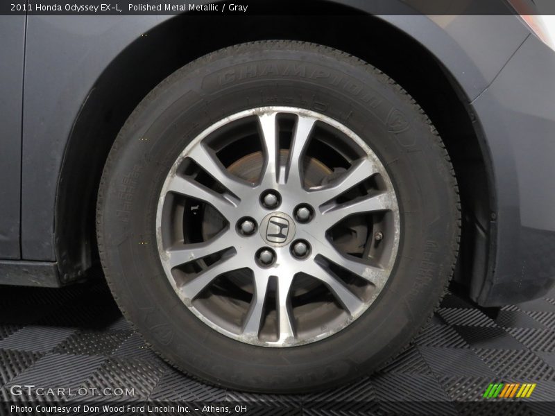 Polished Metal Metallic / Gray 2011 Honda Odyssey EX-L