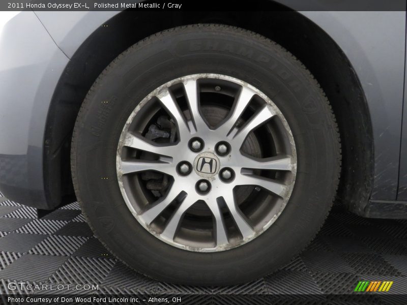 Polished Metal Metallic / Gray 2011 Honda Odyssey EX-L