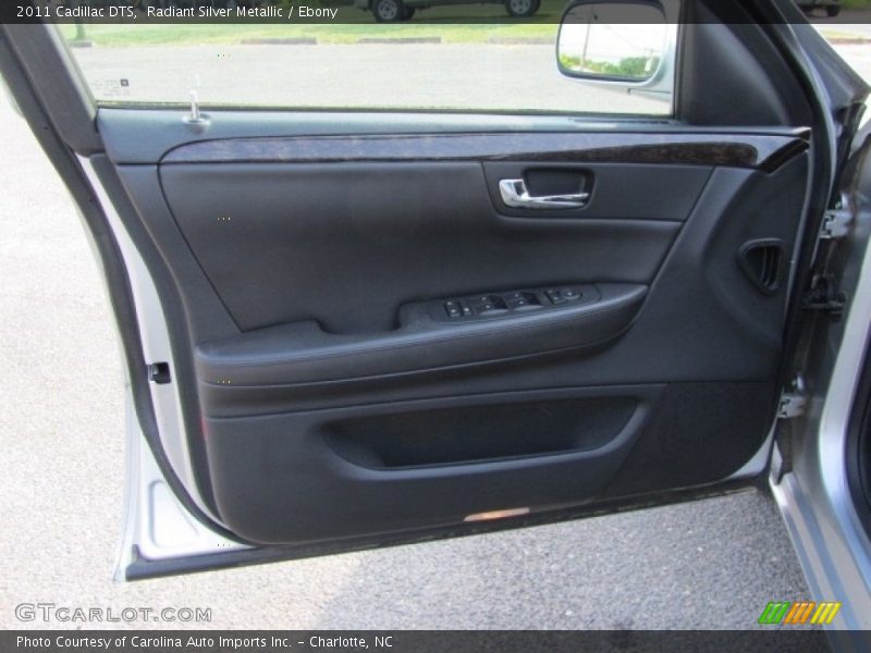 Radiant Silver Metallic / Ebony 2011 Cadillac DTS