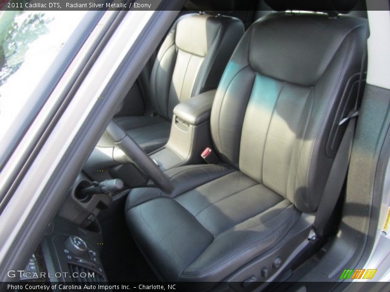 Radiant Silver Metallic / Ebony 2011 Cadillac DTS