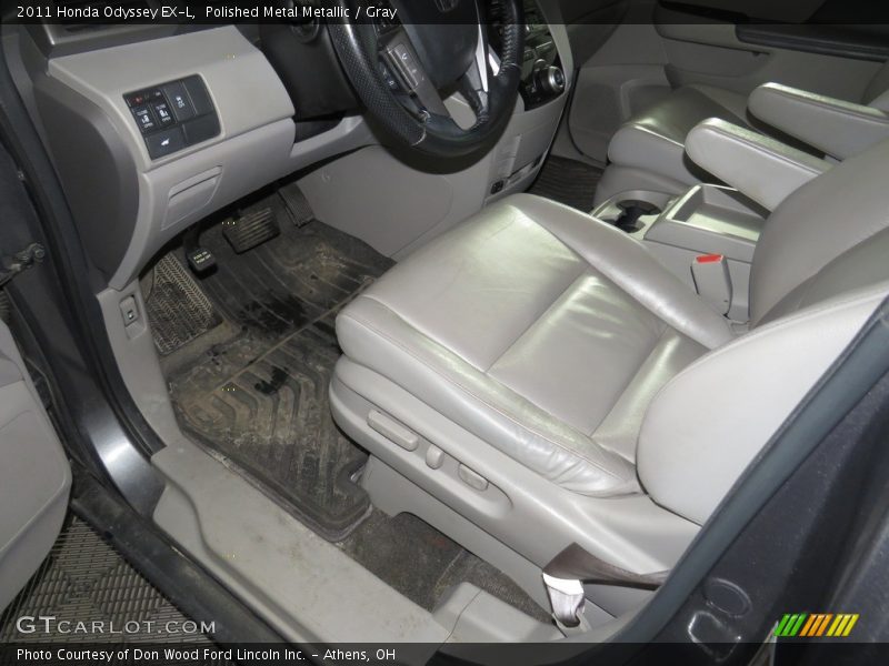 Polished Metal Metallic / Gray 2011 Honda Odyssey EX-L