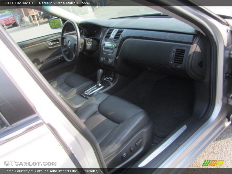 Radiant Silver Metallic / Ebony 2011 Cadillac DTS