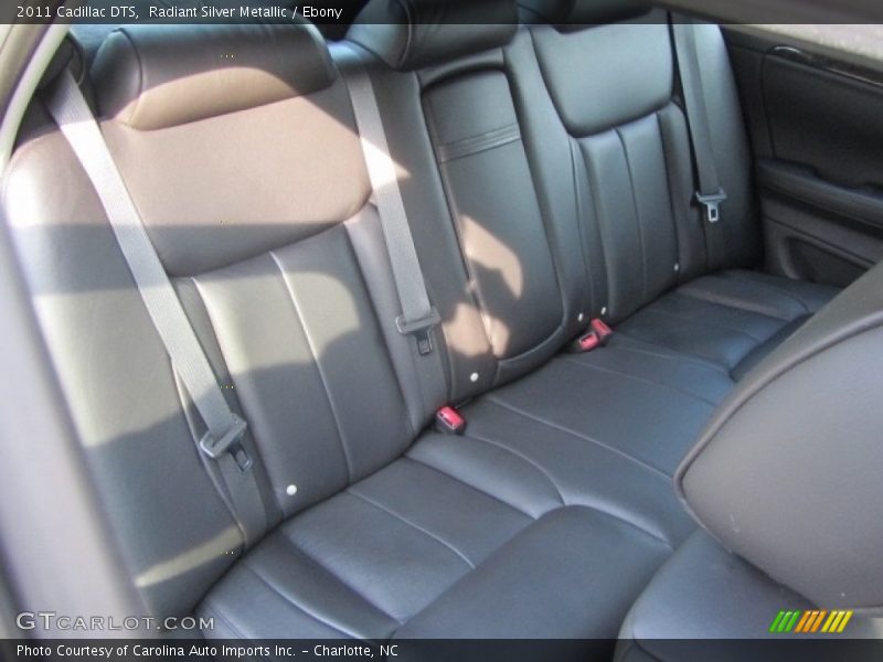 Radiant Silver Metallic / Ebony 2011 Cadillac DTS