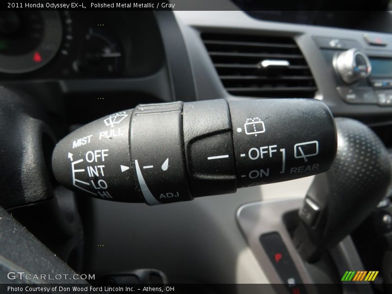 Polished Metal Metallic / Gray 2011 Honda Odyssey EX-L