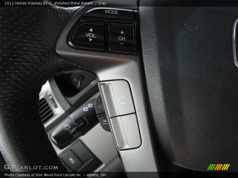 Polished Metal Metallic / Gray 2011 Honda Odyssey EX-L