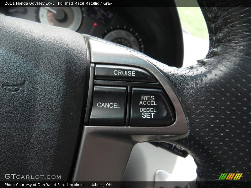 Polished Metal Metallic / Gray 2011 Honda Odyssey EX-L