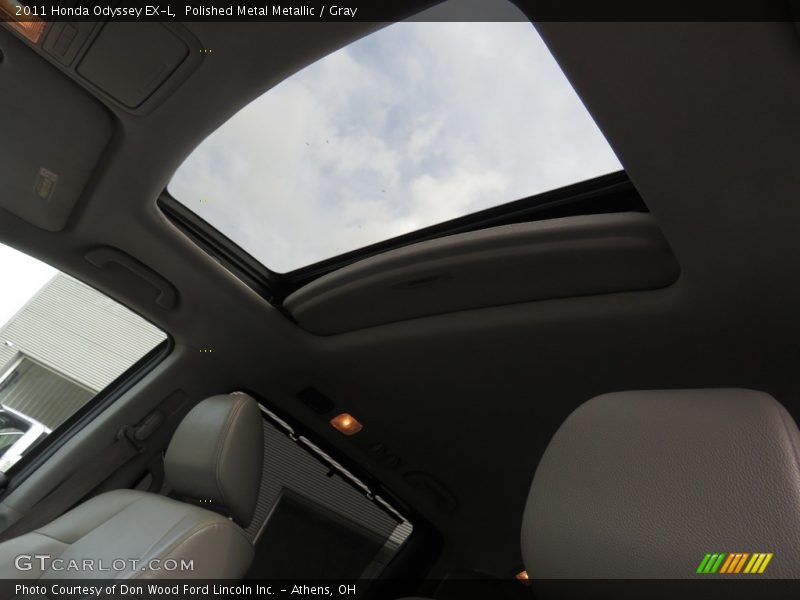 Polished Metal Metallic / Gray 2011 Honda Odyssey EX-L
