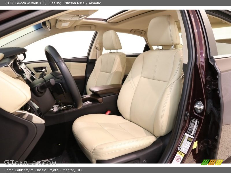 Sizzling Crimson Mica / Almond 2014 Toyota Avalon XLE