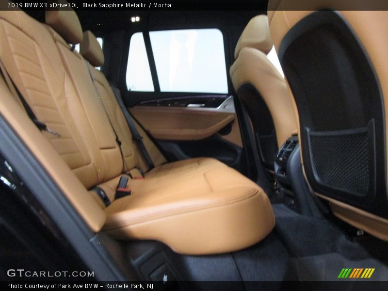 Black Sapphire Metallic / Mocha 2019 BMW X3 xDrive30i