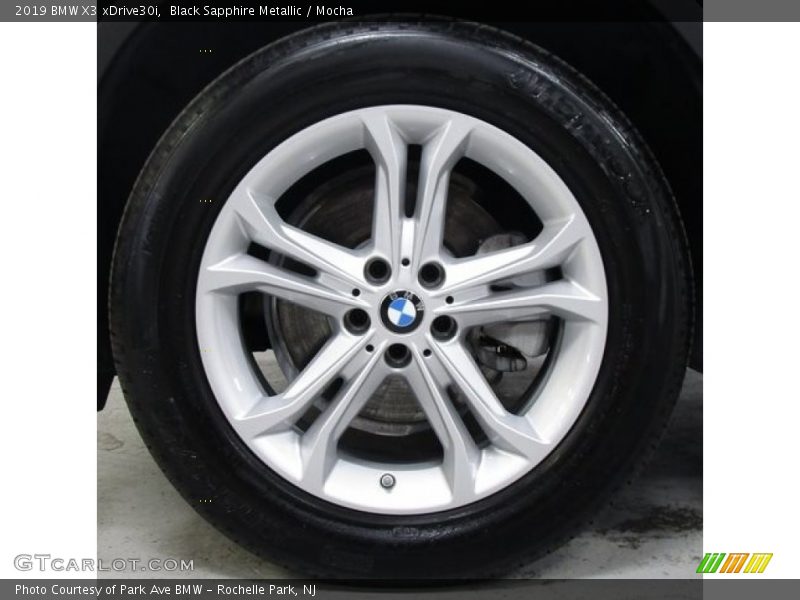 Black Sapphire Metallic / Mocha 2019 BMW X3 xDrive30i