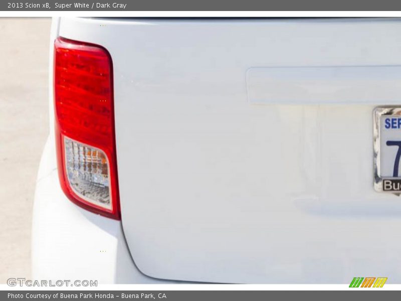 Super White / Dark Gray 2013 Scion xB